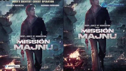 Sidharth Malhotra, Rashmika Madanna Starrer Mission Majnu Goes On Floors