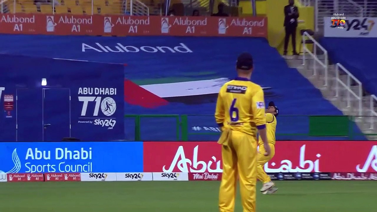 T10 League 2021 Highlights Match 26 Eliminator 1 I  Team Abu Dhabi vs Qalandars I Abu Dhabi T10 Season 4