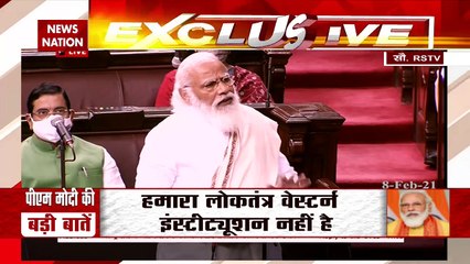 PM Modi: राज्यसभा से पीएम मोदी की सलाह, आंदोलनजीवी और परजीवियों से बचे किसान