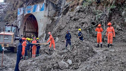 Download Video: 153 people missing in Chamoli disaster, 15 bodies recovered