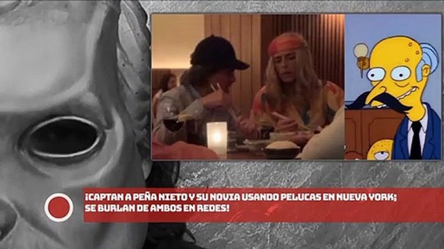 ¡CAPTAN A EPN Y SU NOVIA USANDO PELUCAS EN NY; SE BURLAN DE AMBOS EN REDES!
