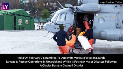 Uttarakhand Flash Flood: ITBP Men Rescue People Stuck In Tunnel, IAF, Army Pressed Into Service