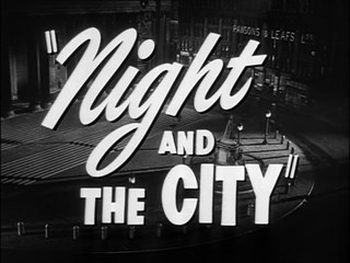Night and the City trailer (1950)