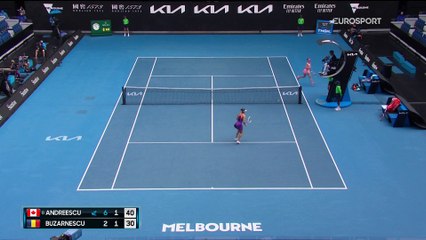 467 jours sans jouer mais Andreescu n'a rien perdu : le résumé de son succès sur Buzarnescu