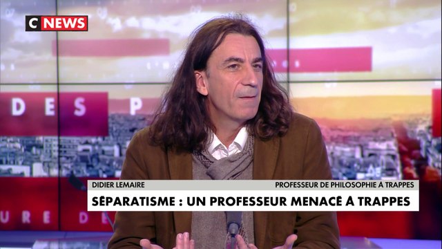 Didier Lemaire : «Il y a une sorte de dissimulation aujourd’hui de la part de nos élèves qu’il n’y avait pas auparavant»