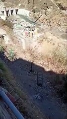 जोशीमठ तपोवन चमोली से ऊपर ग्लेशियर फटने से धौलीगंगा में आई बाढ़ का विनाशकारी रूप 7th-Feb-21। TEDTALK