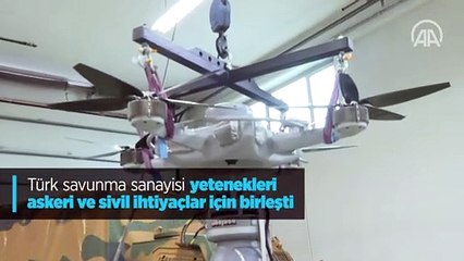 Descargar video: Türk savunma sanayisi yetenekleri askeri ve sivil ihtiyaçlar için birleşti