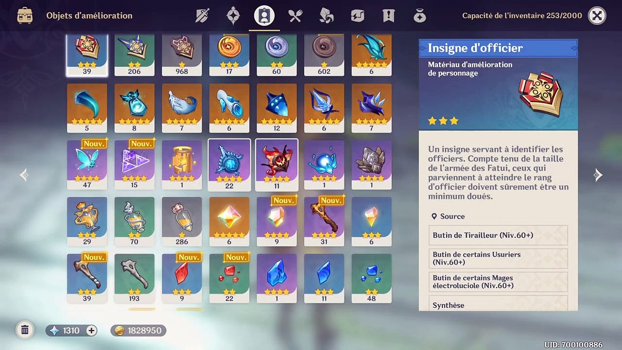 Rosaria : Nouveau perso Genshin Impact version 1.4 - Lancière Cryo Main DPS