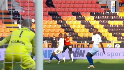 Le résumé de la rencontre FC Lorient - Stade de Reims (1-0) 20-21