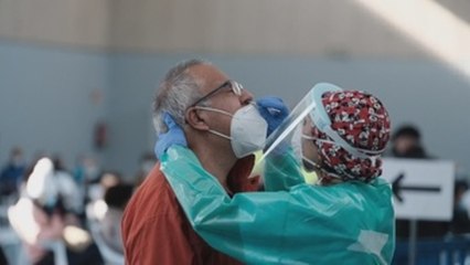 Bajan los contagios aunque la presión hospitalaria sigue siendo elevada