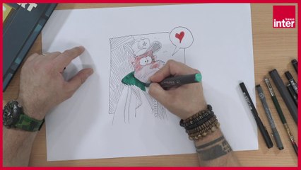 Nicolas Kéramidas : Comment dessiner "À  cœur ouvert" ?