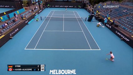 Highlights | Cedrik-Marcel Stebe - Felix Auger-Aliassime