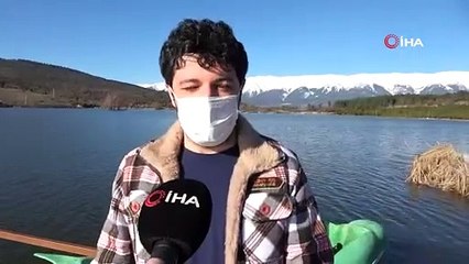Bu manzarayı izlemek için şehir dışından geldiler