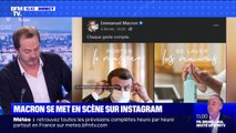 Emmanuel Macron se met en scène sur Instagram pour rappeler l'importance des gestes barrières