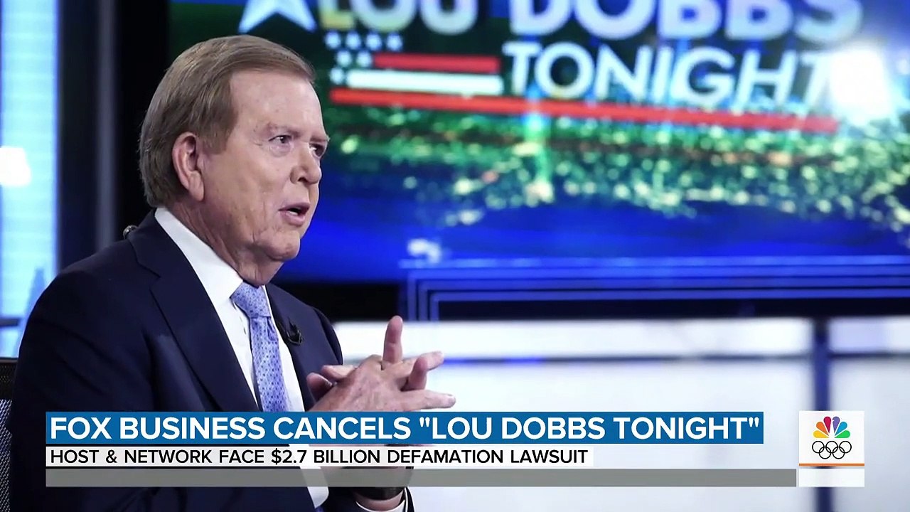 Le groupe Fox News a annulé l'émission du présentateur Lou Dobbs, de la chaîne Fox Business, qui était l'un des plus ardents soutiens de l'ancien président américain Donald Trump