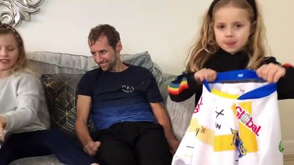 Rob Burrow sees the new Burrow Legend shirt