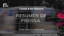 #8Febrero Portadas prensa por Eurico Campano