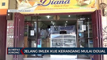 Jelang Imlek Kue Keranjang Mulai Dijual