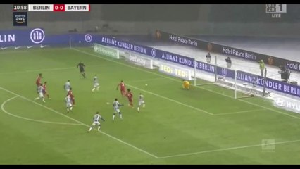 Lewandowski - nie strzelił karnego vs Jarstein ( Hertha BSC ) (05.02.2021)