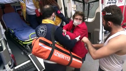 İzmir’deki yangında hareketli dakikalar: Bina tahliye edildi, 1 kişi dumandan etkilendi