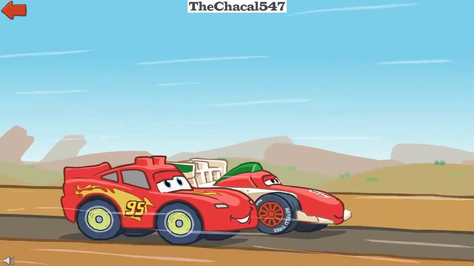 Lightning McQueen VS Francesco Bernoulli Final Race - video Dailymotion