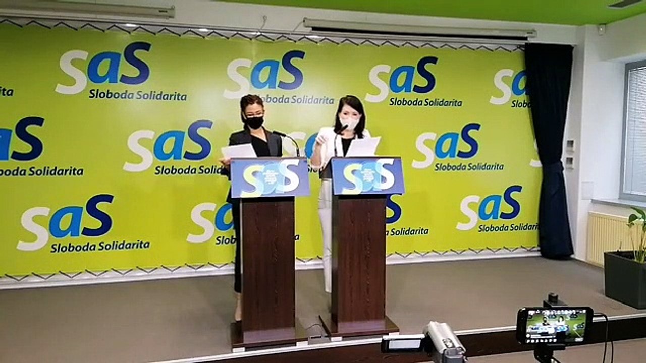 ZÁZNAM: TK strany SaS