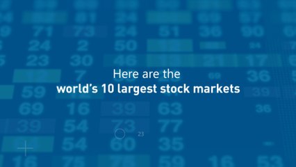 World’s 10 Largest Stock Markets