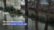 River Seine floods in Paris after heavy rain