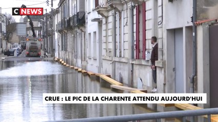 Inondations à Saintes : un pic attendu dans la journée
