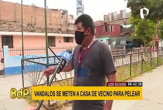 Los Olivos: vecinos atemorizados por constantes actos vandálicos de desconocidos