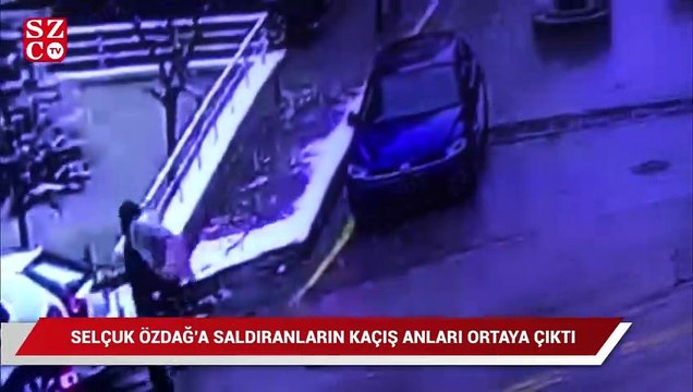 Selçuk Özdağ'a saldıranların kaçış anları ortaya çıktı