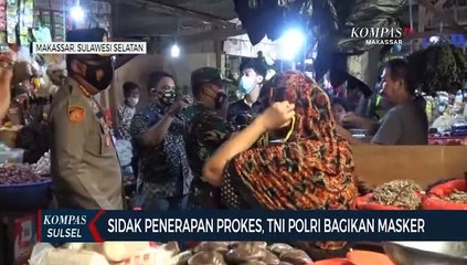 Tải video: Sidak Penerapan Prokes, TNI POLRI Bagikan Masker