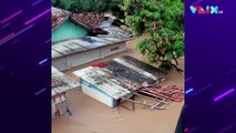 Subang Banjir! Rumah Warga Tenggelam Terseret Arus