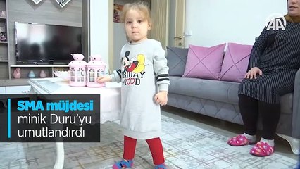 SMA müjdesi minik Duru'yu umutlandırdı