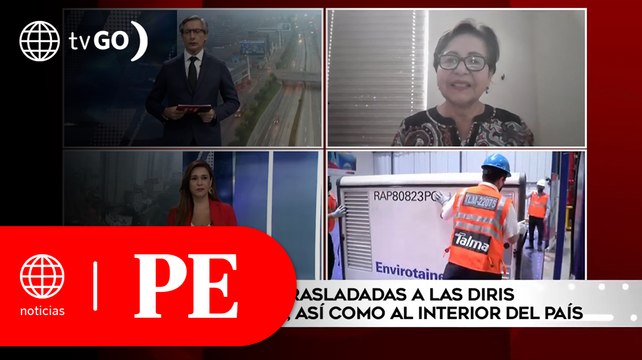 Vacunas serán trasladadas a Diris de Lima y Callao | Primera Edición