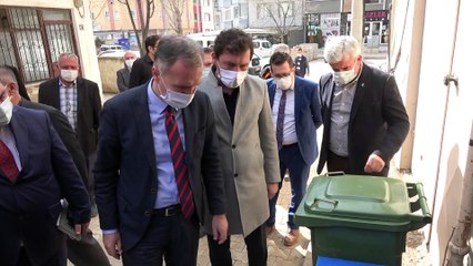 Çöp konteynırı dağıtımları devam ediyor