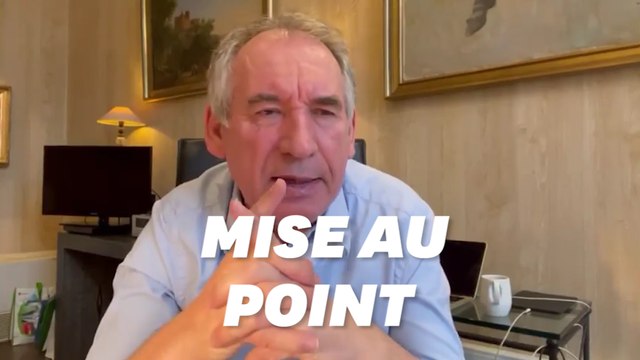 François Bayrou se défend après ses propos sur la classe moyenne à 4.000 euros