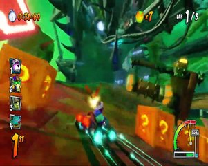 Caring Fisherman Polar Gameplay (Crash Team Racing Nitro-Fueled Legendary Re-color Skin)