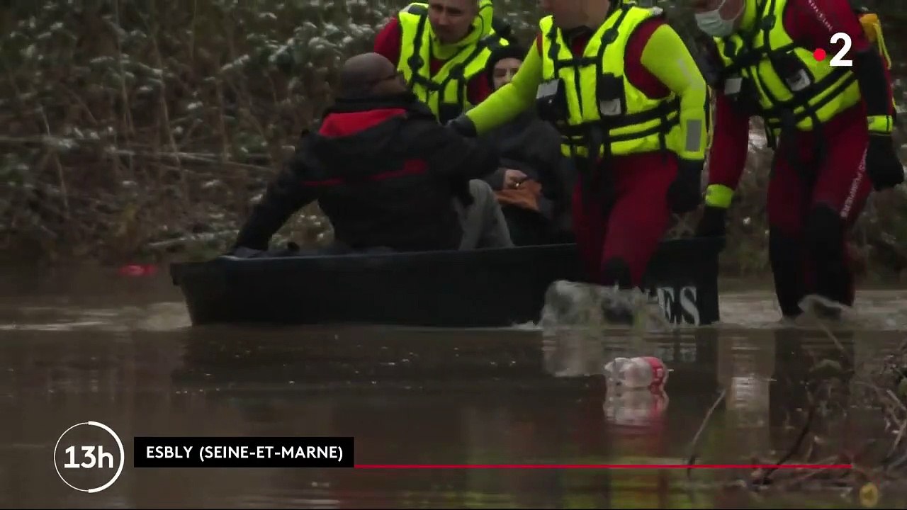 Inondations : en Seine-et-Marne, des centaines de familles évacuées à Esbly