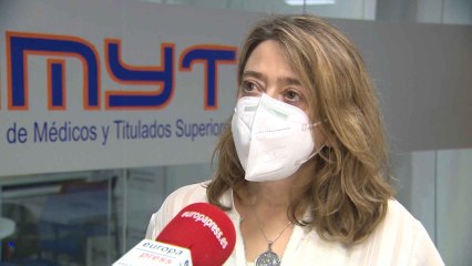 Amyts dice que los sanitarios arrastran "un agotamiento físico muy anterior" a la pandemia