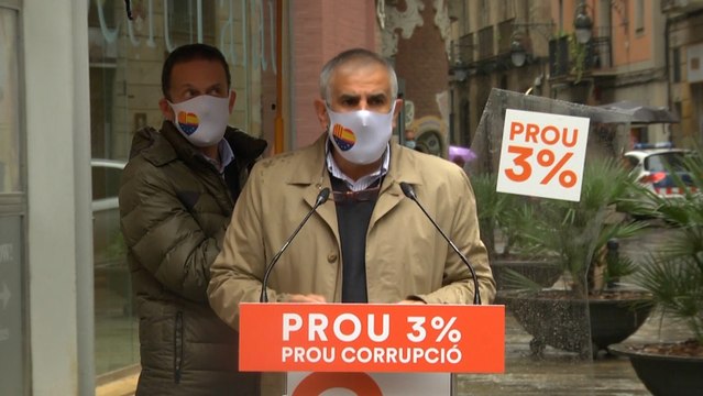 Cs exige a partidos catalanes comprometerse a apartar a sus imputados