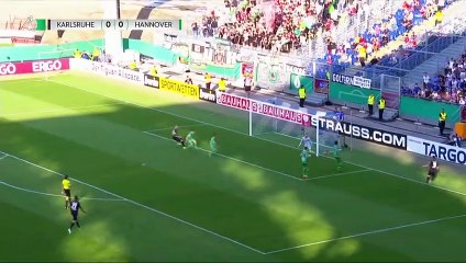 DFB-Pokal_ Karlsruher SC gegen Hannover 96 - die Höhepunkte