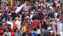 Venezuela'da Maduro destekçileri gösteri düzenledi