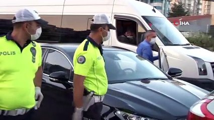 ‘Çakar’ kullanımından dolayı 117 araç trafikten men edildi