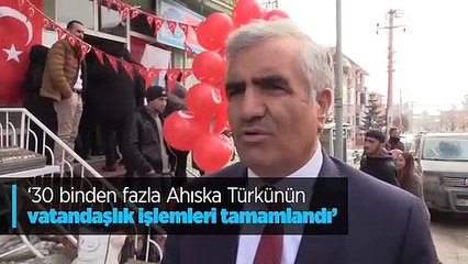 ‘30 binden fazla Ahıska Türkünün vatandaşlık işlemleri tamamlandı’