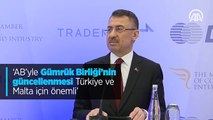 'AB'yle Gümrük Birliği’nin güncellenmesi Türkiye ve Malta için önemli'