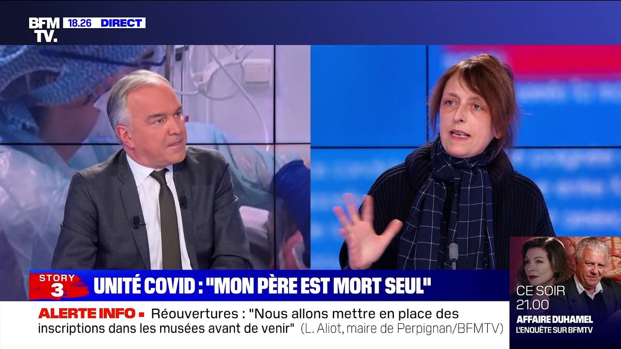 Story 7 : "Mon père est mort seul, l'hôpital est inhumain", témoigne Stéphanie Bataille - 08/02