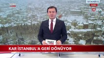 Kar İstanbul'a Geri Dönüyor