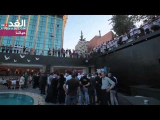 "لاندمارك" يدخل "غينيس" بأكبر قرص فلافل في العالم