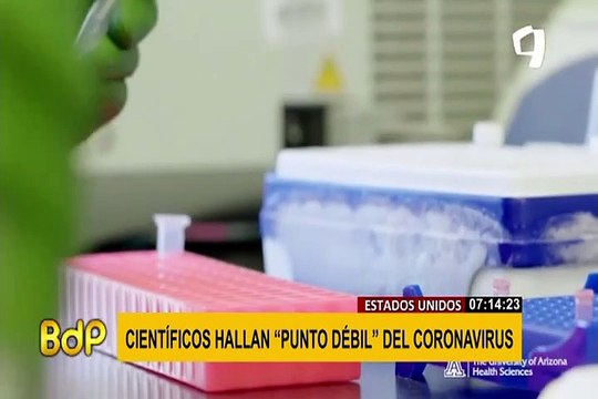 EEUU: encuentran el 'Talón de Aquiles' del COVID-19